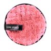 Gleva Reusable Makeup Remover Pad, Double Side Washable Face Pad, Makeup Remover Cloth, Easily Remove Stubborn Face & Eye Makeup, Makeup Eraser Cloth for All Skin Types (Red)