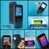 Lava A1 Vibe (2025) Dual SIM Keypad Phone with 2'' Big Display | Long-Lasting AI Battery | Vibration Alert | FM Radio & MP3 Player | Military-Grade Durability – Blue - Image 4