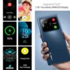 Lava Blaze Duo 5G (Celestial Blue, 8GB RAM, 128GB Storage) |Segment's First Secondary Screen|120 Hz Curved Amoled Display | 64 MP Camera (Sony Sensor) | MediaTek Dimensity 7025 Processor - Image 2
