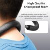 Sounce Lazy Neck Phone Holder Neck Hanging Mobile Cell Phone Stand 360 Rotating Flexible Long Arms Stand Clip Holder Compatibl with 4-7 Inches Smatphones - Black - Image 5