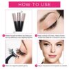 CALAILIS Magnetic False Eyelash and Magnetic Eyeliner Kit, Eye Makeup Waterproof Liquid Eye Liner, 3D Faux Mink Eye Lashes Natural Reusable Lashes 5 Pairs, Free Applicator(CY05) - Image 5