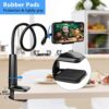 Xtore® Universal Mobile Phone Holder & Tablet Tabletop Holder with 360° Rotation (Black, Pack of 1) - Image 3