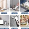 Mini Mop for Kitchen with Sponges Portable Self Squeeze Strong Absorbent Magic Wiper for Kitchen Small Sponge Mop Self Squeezing Wet & Dry Use for Bathroom Wall Glass Car Table Home - Image 8