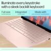 HP Pavilion x360, 13th Gen Intel Core i7-1355U (16GB DDR4, 512GB SSD) Microsoft 365* Office24, Win 11, Touchscreen, IPS,14-inch(35.6cm) Laptop, Iris Xe, Backlit, 5MP Camera,Rose Gold, 1.5kg, ek1152TU - Image 11