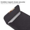 SwooK Laptop Sleeve 13 inch Case for 2020 M1 MacBook Air New 13.3, 12.9" iPad Pro, 13.5" Surface, MateBook X, PU Leather Waterproof Computer Cover Bag with Pouch, Coffee - Image 6