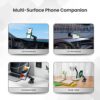 Portronics Clamp M3 Adjustable Car Mobile Phone Holder Stand for Dashboard & Windshield, 360° Rotational, Strong Suction Cup, Compatible with 4 to 6 inch Devices(Black) - Image 4