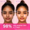 Sunrise Rice Water De-Tan Face Scrub with 50% Rice Water Complex, Cherry, Vitamin C | Detan & Brighten in 1 Use | Vegan Cellulose Gently Exfoliate & Remove Blackheads | For All Skin Type| 60g - Image 5