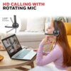 Honeywell New Suono P40 Wired On-Ear Headphones with Rotating Mic for HD Calling, Dual 40mm Drivers, Adjustable Headband for PC/Laptop/Computers, in-Built Noise canceling, Stereo Sound, Deep Bass - Image 3