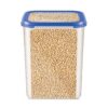 MILTON Stacko 360° 6000 Modular Multi-Purpose Plastic Container with Air Tight Lid for Kitchen Storage, Food Grade and BPA Free, Spices, Atta, Grains, Pantry Organizers, 5.75 Litres, Clear - Image 2