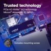 Crucial P3 Plus 1TB PCIe 4.0 3D NAND NVMe M.2 SSD, up to 5000MB/s - CT1000P3PSSD8 - Image 4