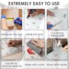 Niwlix (45 cm x 3 M Roll) Anti Slip Drawer Mats for Kitchen Shelf Liners for Kitchen Shelves, Sheet for Fridge, Kitchens, Cabinet, Cupboard, Drawers, Wardrobe - Image 2