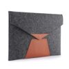 GadgetBite Felt Matting Laptop Sleeve Case Cover with Hidden Magnet Compatible for MacBook Air & Pro M1/M2, 13 Inches All Laptops, Easy to Carry, Documents Carry, & Prevents Scratches(Grey)