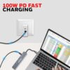 Honeywell Newly Launched 7-in-1 TypeC Docking Station with 4K HDMI,1xUSB 3.0,2xUSB 2.0 & TypeC 3.0 PD Charging 100W Port, SD & Micro SD Slot, for All Type C Devices- MacBook Laptop, PC, Thunderbolt 3 - Image 6