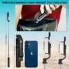 WeCool S6 Reinforced Bluetooth Selfie Stick with Tripod Stand, 45inc/ 130cm Long Selfie Stick with 6-Section Stable Base, Detachable Mobile Holder, Compatible with Mobile/GoPro for Video & Photoshoot - Image 8