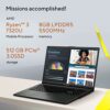ASUS Vivobook Go 15 (OLED) 2023, AMD Ryzen 3 7320U, 15.6" (39.62 cm) FHD OLED, Thin & Light Laptop (8GB/512GB SSD/Windows 11/Office 2021/Alexa Built-in/Backlit KB/Mixed Black/1.63 kg), E1504FA-LK322WS - Image 6