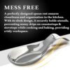 Parage 2 Pieces Stainless Steel Spoon Rest for Home & Kitchen, Platform and Dining Table, Holding Messy Spoon While Cooking (Set of 2, 21.5 cm Long) - Image 4