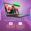 Dell Inspiron 3530 13th Gen Laptop, Intel Core i5-1335U/8GB/512GB SSD/15.6" (39.62cms) 120Hz Refresh Rate on a FHD IPS Display with Dell Comfortview/Win 11+MSO'21+McAfee 15 Month/Carbon Black/1.62kg - Image 4