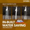 Tap Extension for Kitchen Sink | Kitchen Accessories Items for Home | 360-degree Flexible Rotation for Effective Cleaning | 3-Flow Modes | 1-Year Lorazzo Limited Warranty - Image 3
