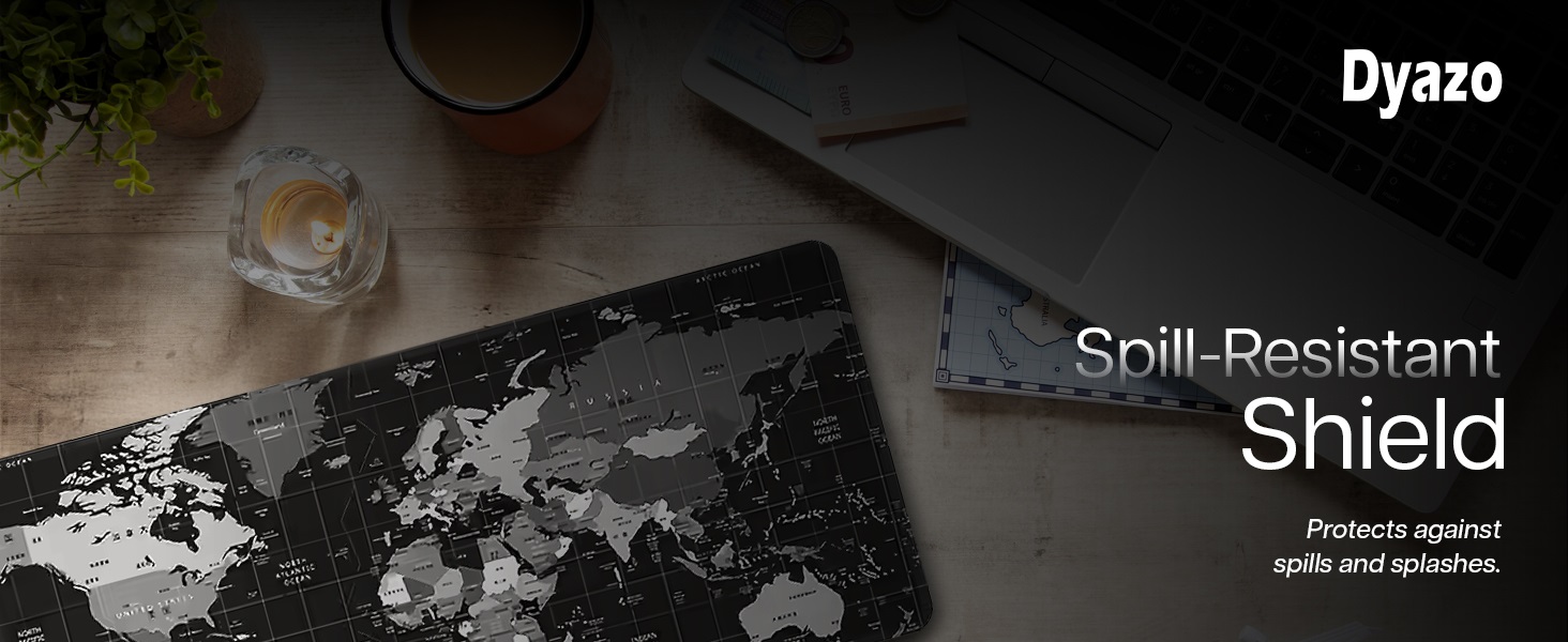 WORLD MAP DESK MAT-PRM