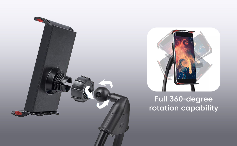 Neck Phone Holder Neck Hanging Mobile Cell Phone Stand